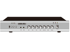 USB-601  可插U盤(pán)播放帶前置功放